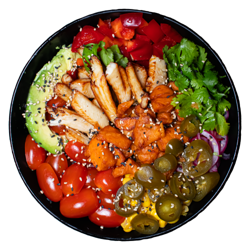 Poké Bowl Chicken Gestern